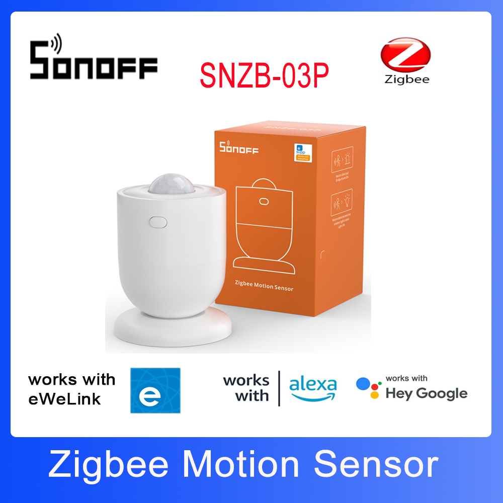 Zigbee Motion Sensor - SONOFF SNZB-03P Zigbee Motion Sensor 110°