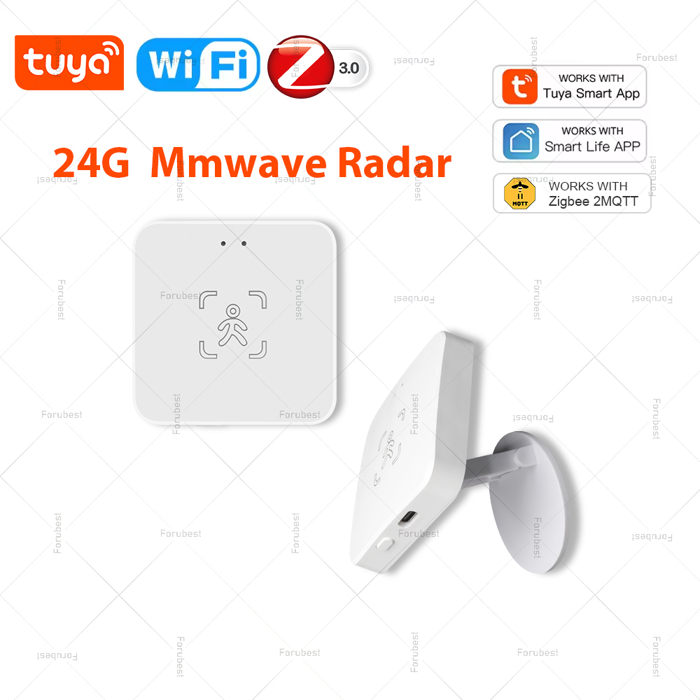 Zigbee Motion Sensor - Tuya WiFi/Zigbee Human Presence Detector Smart