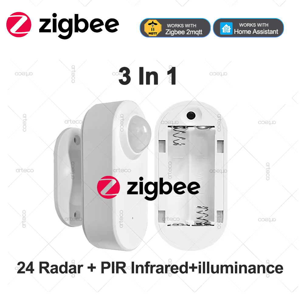 Zigbee Motion Sensor - 3 In 1 Zigbee Human Presence