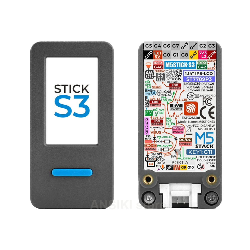 Smart Home Panel - M5Stack M5StickS3 ESP32-S3 IoT Development Kit