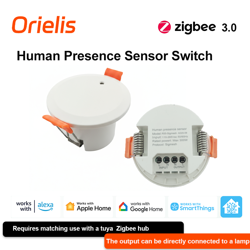 Zigbee Motion Sensor - ZIGBEE 3.0 MmWave Radar Human Presence