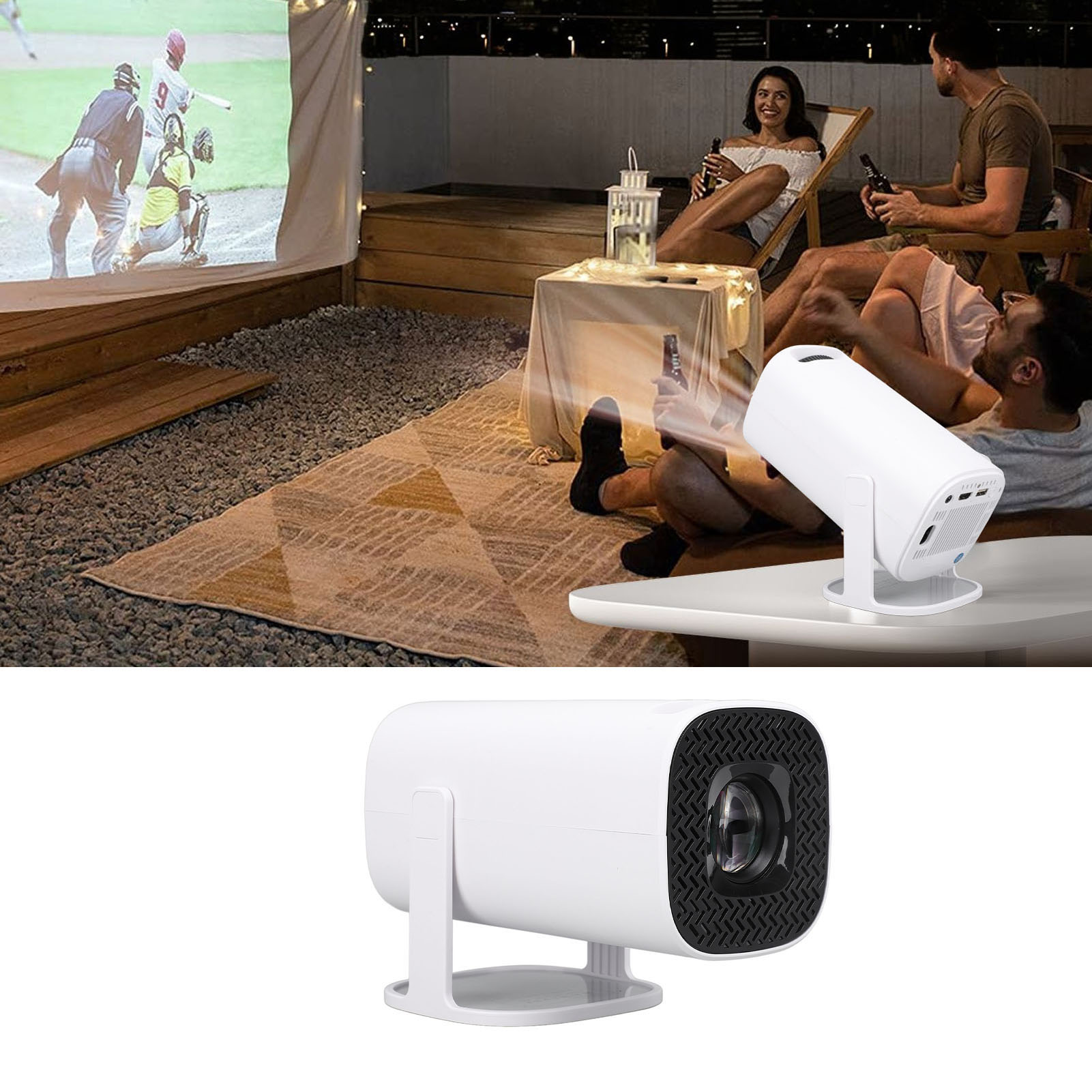Smart Home Kit - P30 1080P FHP 4K LED Projector