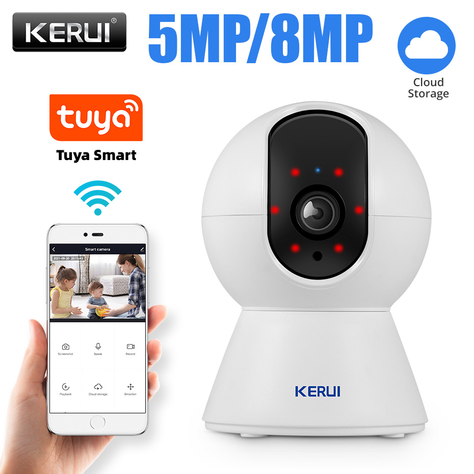 Smart Home Windows App - KERUI 8MP/5MP 4K WiFi IP Camera