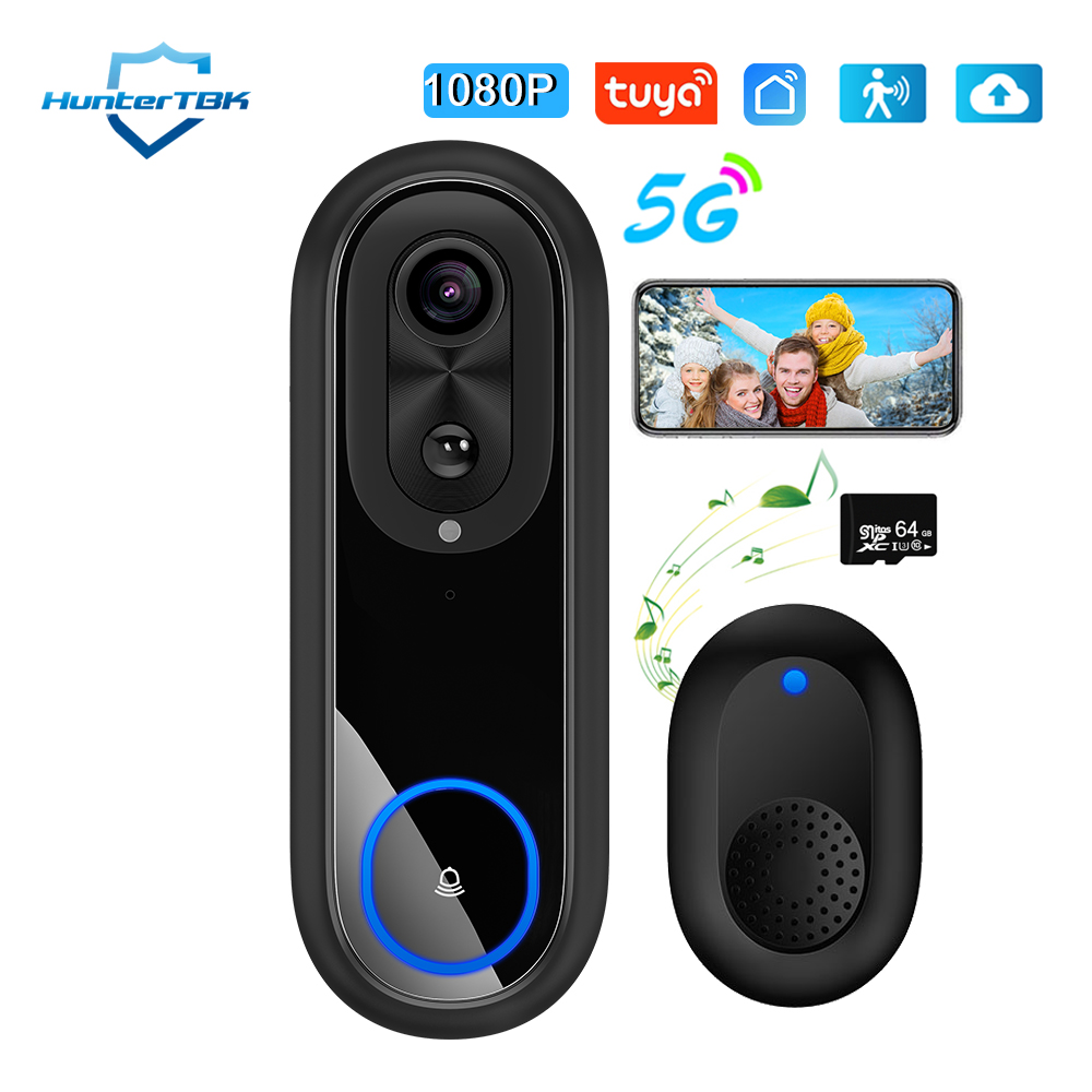 5G 2.4G WiFi Video Doorbell 10 - огляд і ціна Smart Home Video Doorbell
