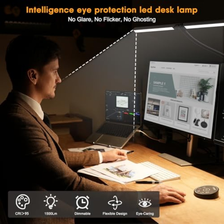 Led Desk Lamp for Office Home  - огляд і ціна Smart Home In Us