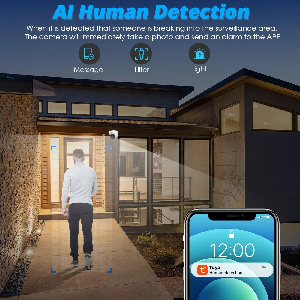 6MP POE Camera 6MP Outdoor Sma - огляд і ціна Smart Home Windows App