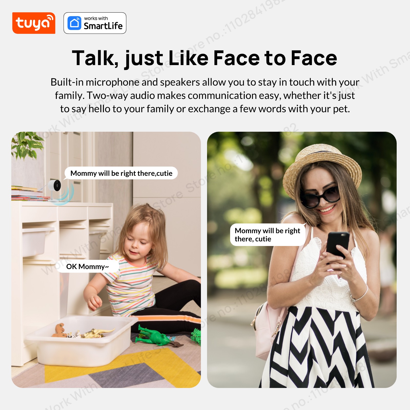 3MP HD Tuya Smart Indoor/Outdo - огляд і ціна Smart Home Windows App