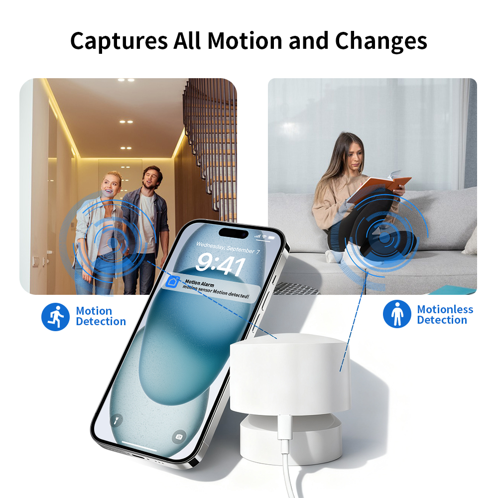 Zigbee or WiFi Smart Human Pre - огляд і ціна Zigbee Motion Sensor