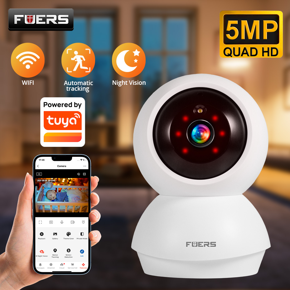 Fuers 5MP WiFi Camera Home Ind - огляд і ціна Smart Home Windows App