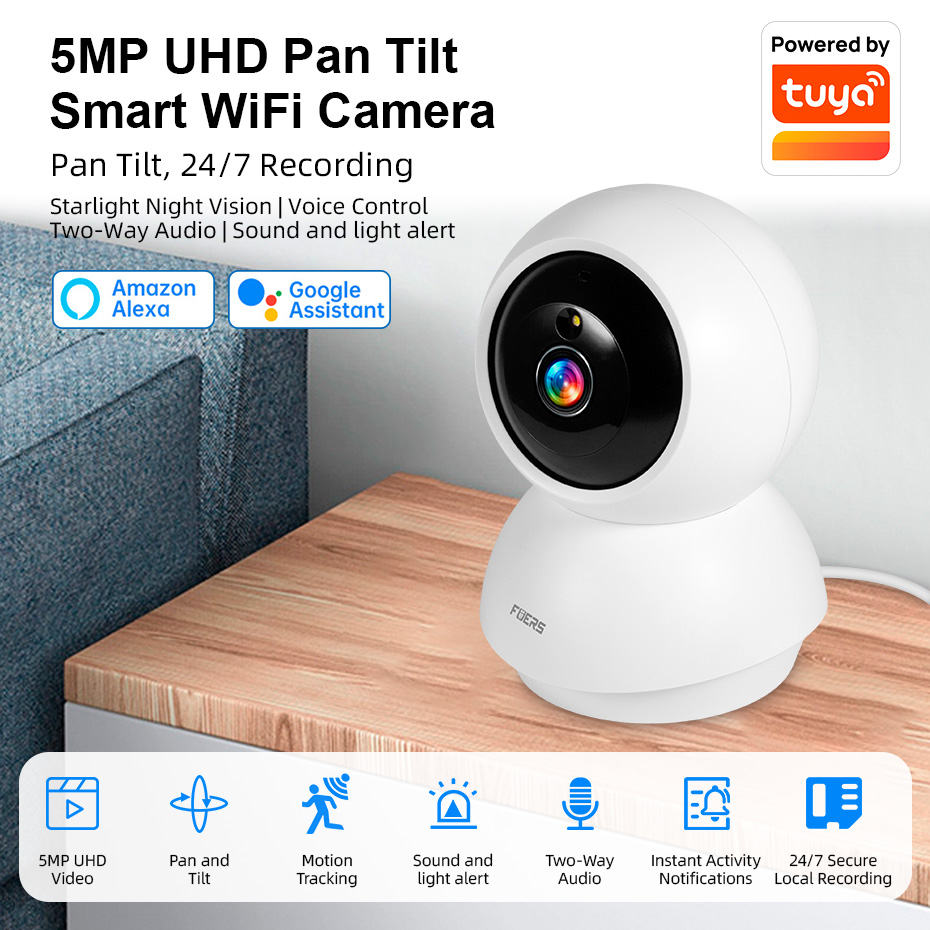 Fuers 5MP WiFi Camera Home Ind - огляд і ціна Smart Home Windows App
