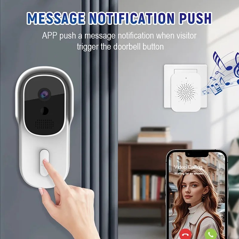 Tuya Smart Video Doorbell Two- - огляд і ціна Smart Home Video Doorbell