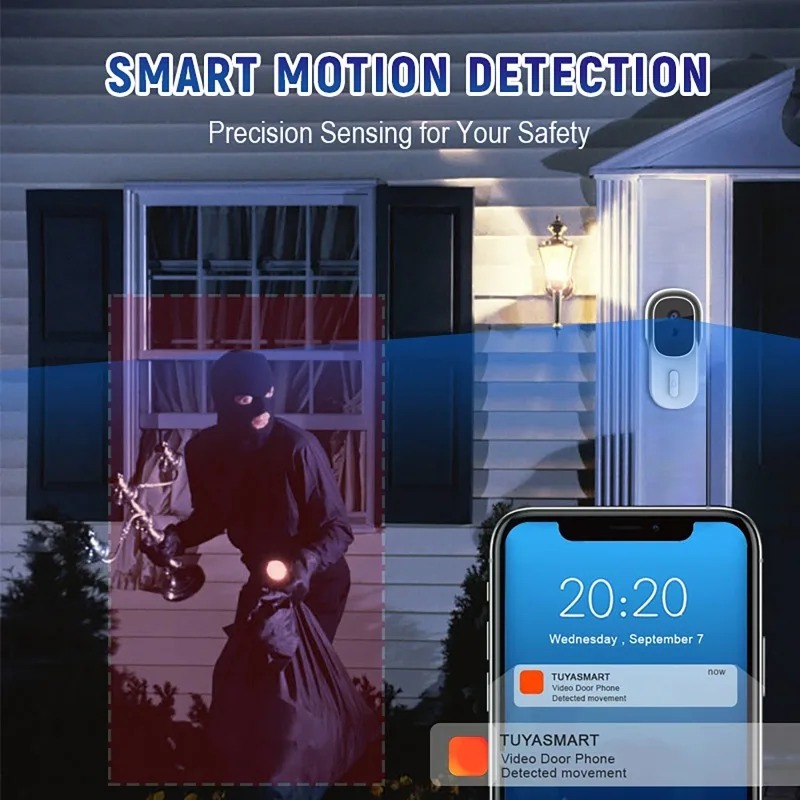 Tuya Smart Video Doorbell Two- - огляд і ціна Smart Home Video Doorbell