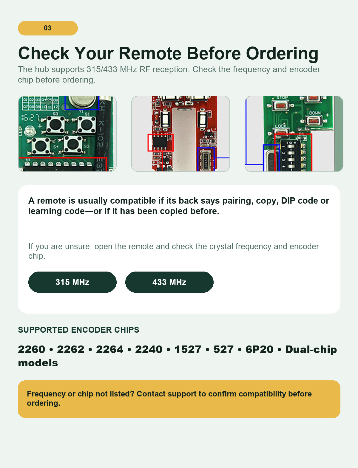 315/433MHz RF Remote Control L - огляд і ціна Smart Home Hub Samsung