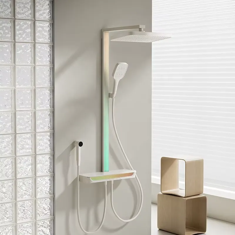 Brass Digital Waterfall Shower - огляд і ціна Smart Home In Us