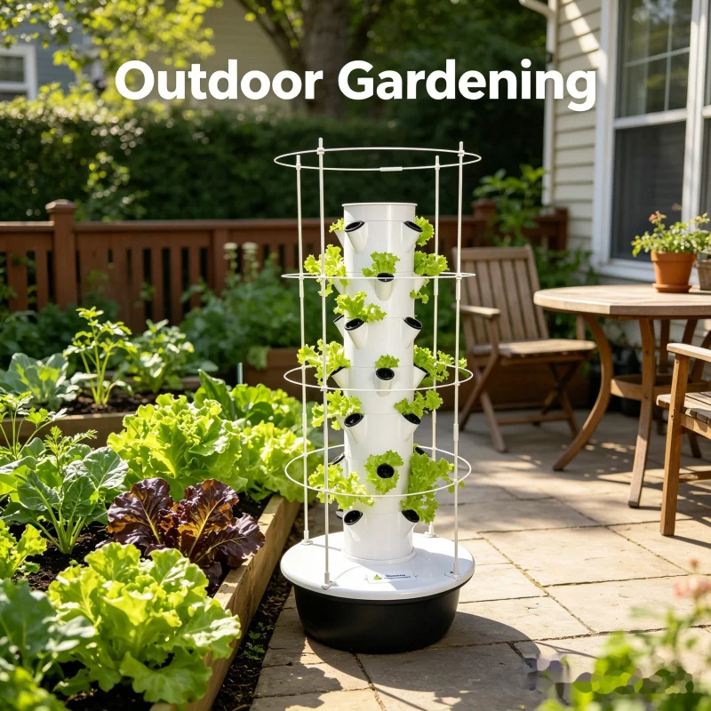 Smart Vertical Hydroponic Towe - огляд і ціна Smart Home Kit