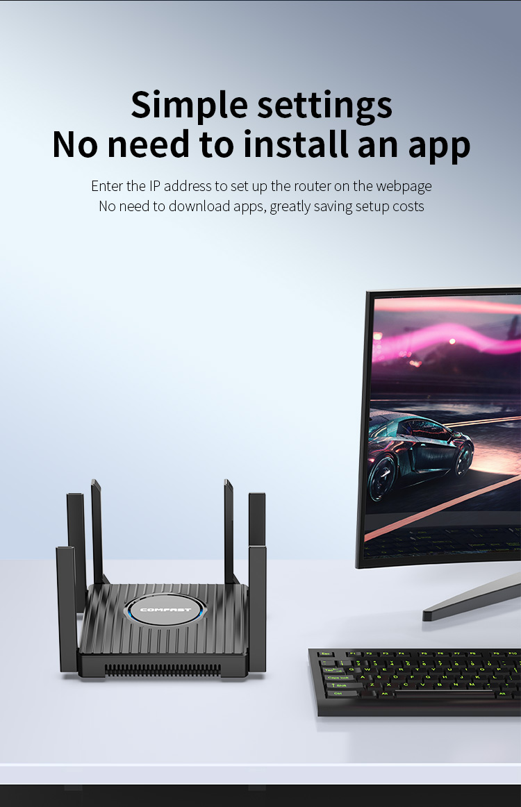 COMFAST AX3000 Router WiFi6 29 - огляд і ціна Smart Home Dan