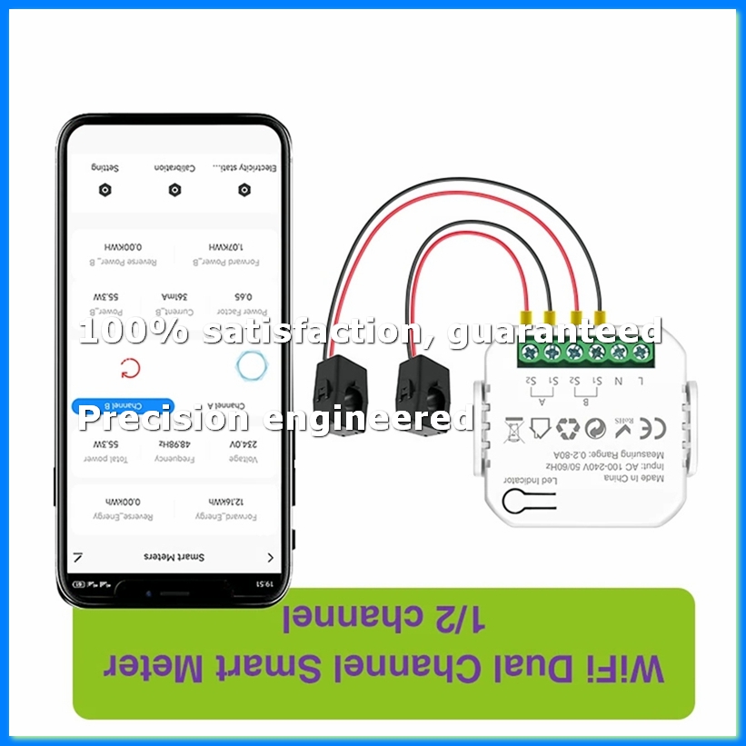 Tuya Wifi Smart Power Meter wi - огляд і ціна Smart Home In Us