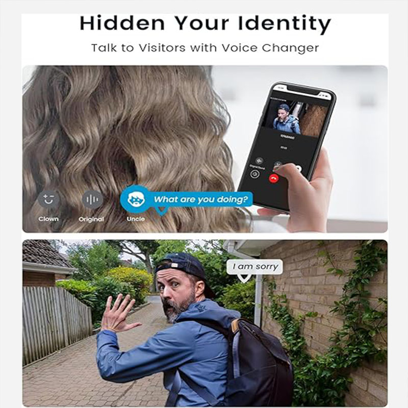 ieGeek 2K Doorbell Camera Wire - огляд і ціна Smart Home Video Doorbell