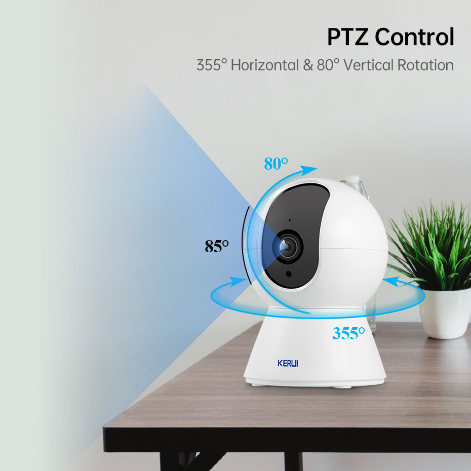 KERUI 8MP/5MP 4K WiFi IP Camer - огляд і ціна Smart Home Windows App