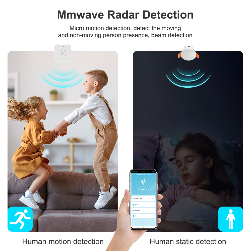 ZigBee MmWave Radar Human Pres - огляд і ціна Zigbee Motion Sensor