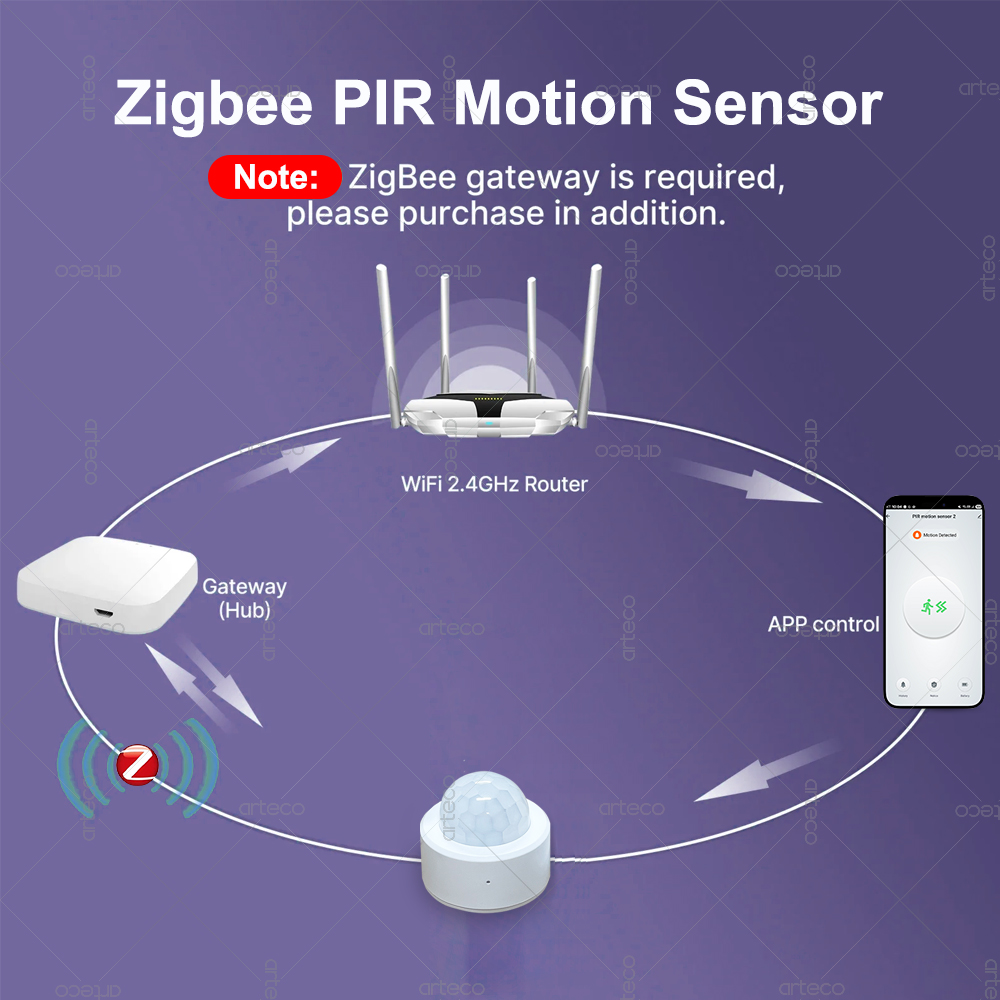 Zigbee 3.0 Mini PIR Motion Sen - огляд і ціна Zigbee Motion Sensor
