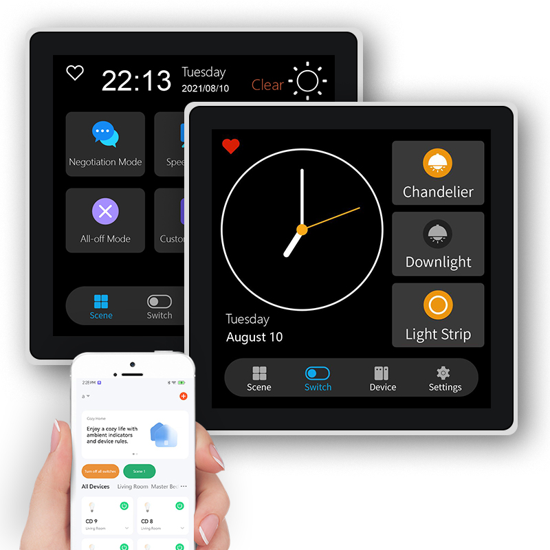 FUERS 4 Inch Touch Screen Mult - огляд і ціна Smart Home Panel
