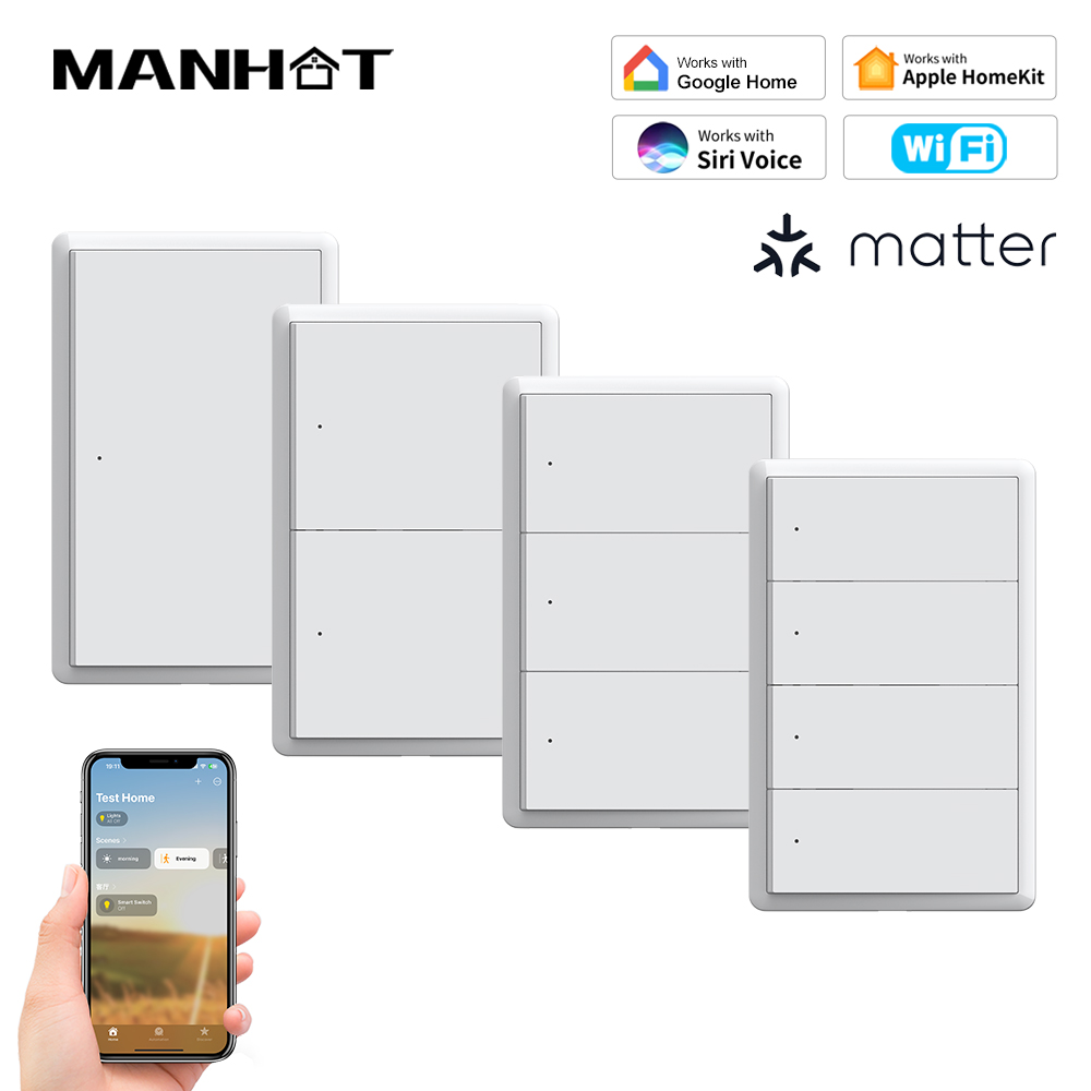 MANHOT Homekit WiFi Smart Swit - огляд і ціна Smart Home Kit