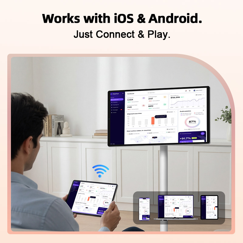 21.5 Inch IPS Android TV Telev - огляд і ціна Smart Home Speaker