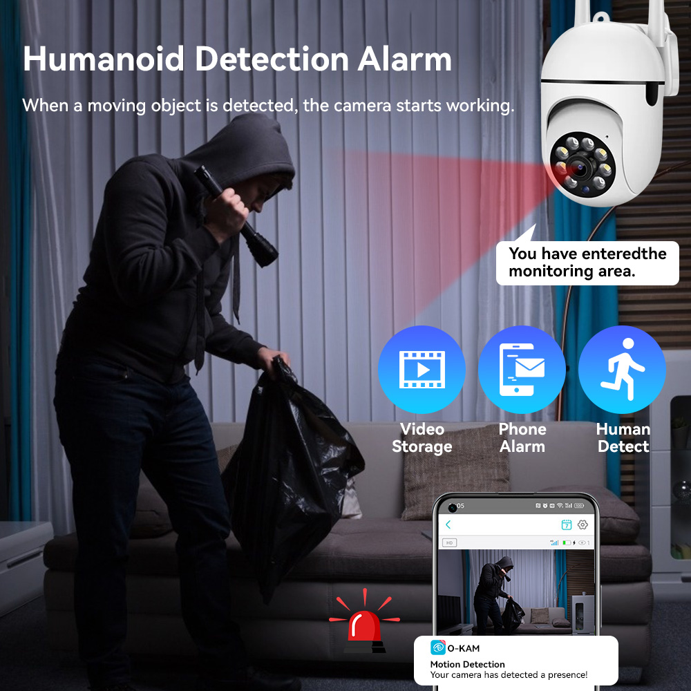 8MP 2.4G Wifi IP CCTV Camera C - огляд і ціна Smart Home Windows App