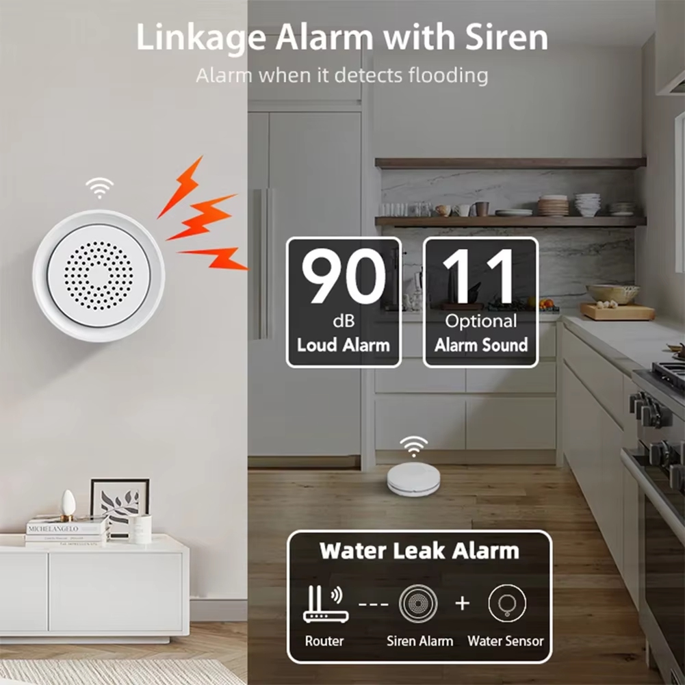 BTLIFE-Flood Detector With Sir - огляд і ціна Smart Home Kit