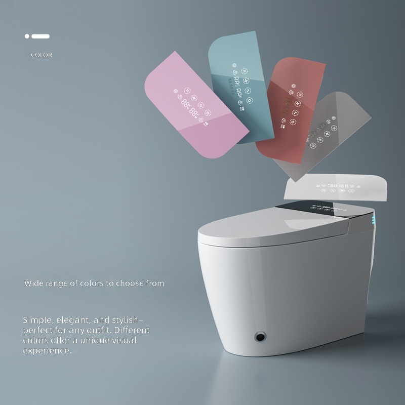 Smart Toilet, Pink, All-in-1 A - огляд і ціна Smart Home In Us