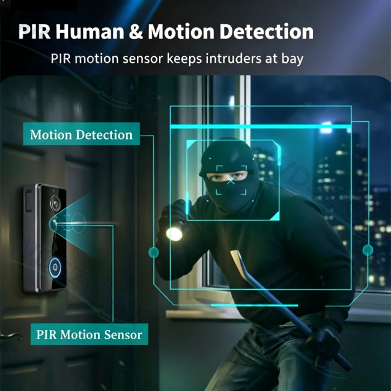 New Waterproof Wireless Doorbe - огляд і ціна Smart Home Video Doorbell